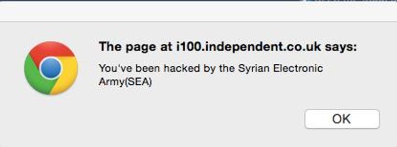 5 Biggest Hosting Companies hacked by Syrian Electronic Army