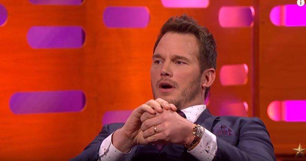 Chris Pratt pulled off an absurdly brilliant magic trick on Graham ...