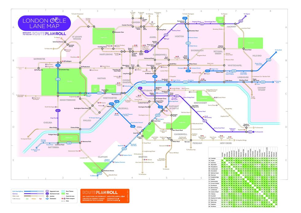 This London cycle map is simply brilliant | indy100 | indy100