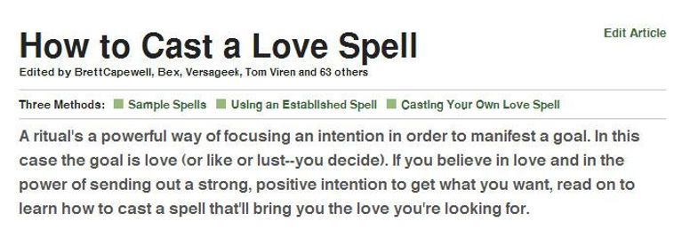 3 Ways to Cast a Love Spell - wikiHow