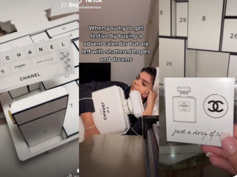 Chanel's US$825 Advent Calendar Contains Items Like Stickers & Mini  Dustbags — And Netizens Are Not Pleased About It - TODAY