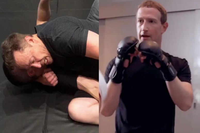 Elon Musk Has BJJ Training Session With Lex Fridman 