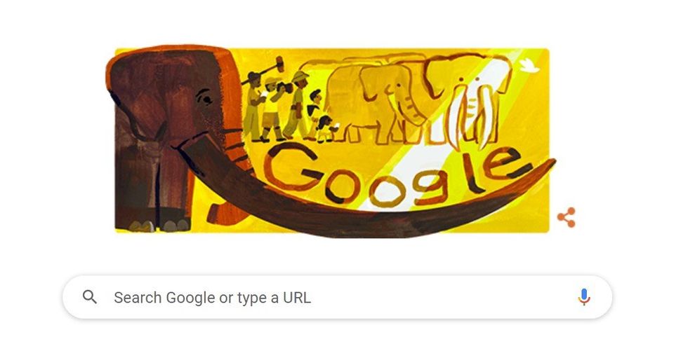 Why is today's Google Doodle about Ahmed the Elephant? | indy100