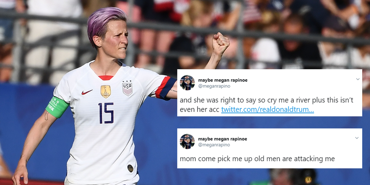 Women S World Cup Trump Tagged The Wrong Megan Rapinoe On Twitter And