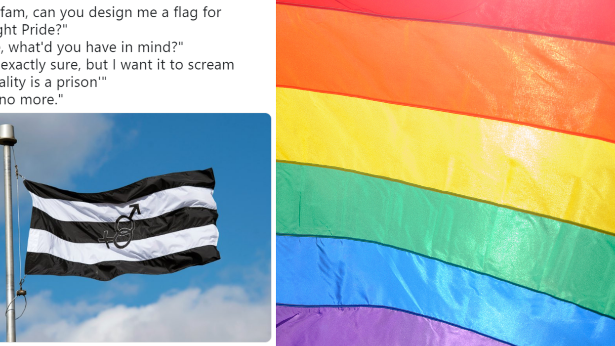 The ‘straight Pride’ Flag Is Now A Twitter Meme Indy100 Indy100