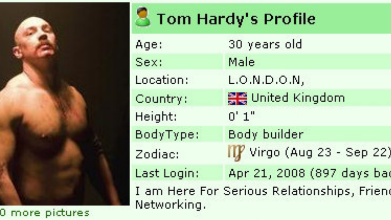 Tom Hardys Slightly Nsfw Myspace Page Is Amazing Indy100 Indy100 