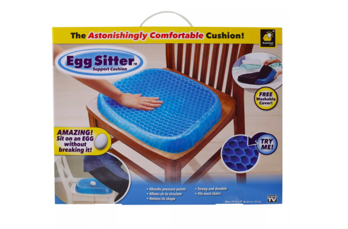 As Seen on TV Egg Sitter Seat Cushion Blue | indy100