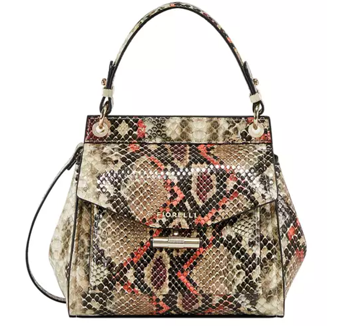 Fiorelli Flynn Small Satchel in Snake Emboss | indy100