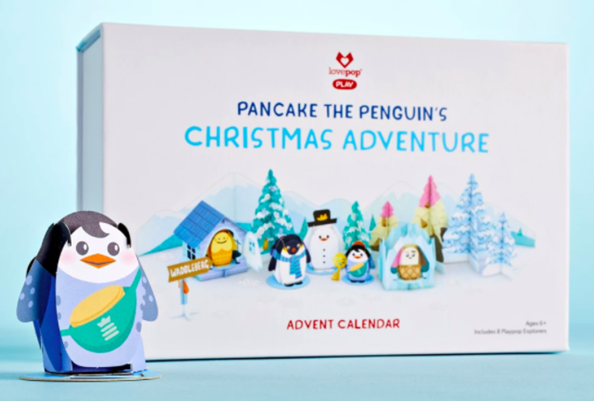 Lovepop Advent Calendar: Pancake the Penguin #39 s Christmas Adventure
