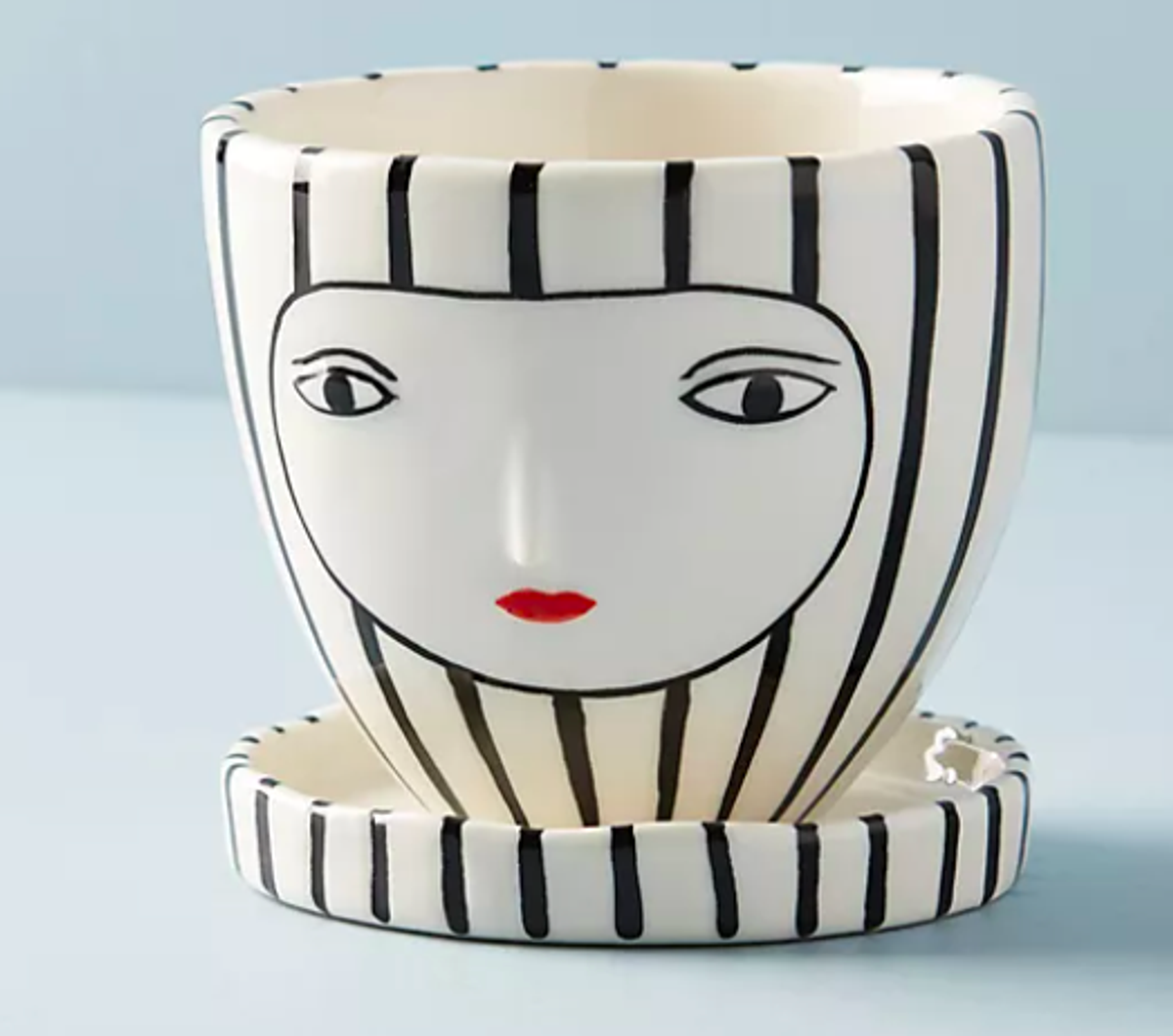 Anthropologie Face Pot | indy100