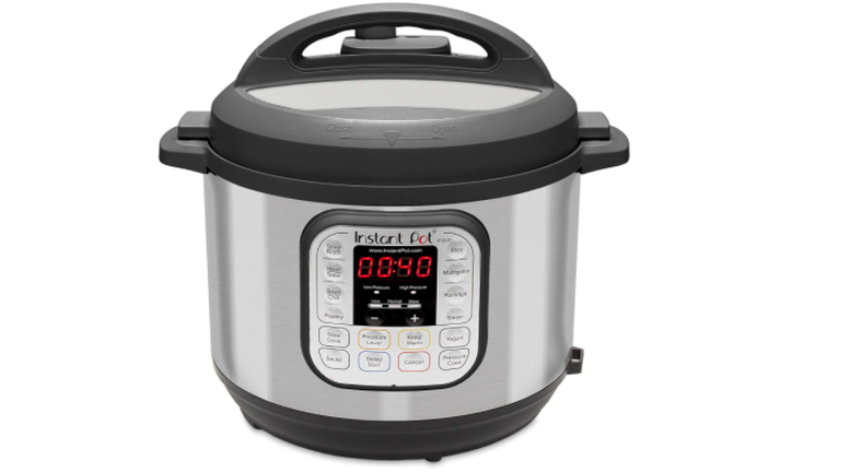 Instant Pot Duo 7-in-1 Electric Pressure Cooker, Slow Cooker, Rice Cooker,  Steamer, Saute, Yogurt Maker, and Warmer, 6 Quart, White, 14 One-Touch  Programs 