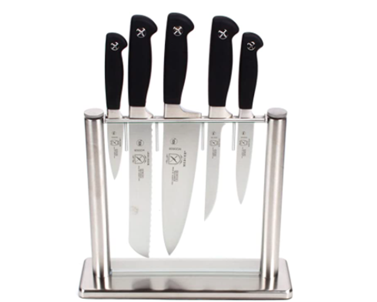 Farberware 15-Pc. White Handle Cutlery Block Set - Macy's