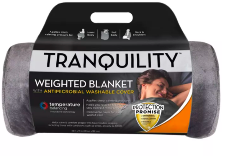 Tranquility temperature best sale balancing weighted blanket