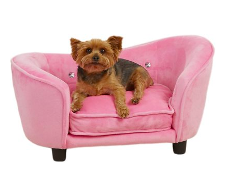 Enchanted home pet outlet ultra plush snuggle bed