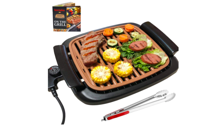 George Foreman Select-a-Temp Smokeless Grill - GRV6090B