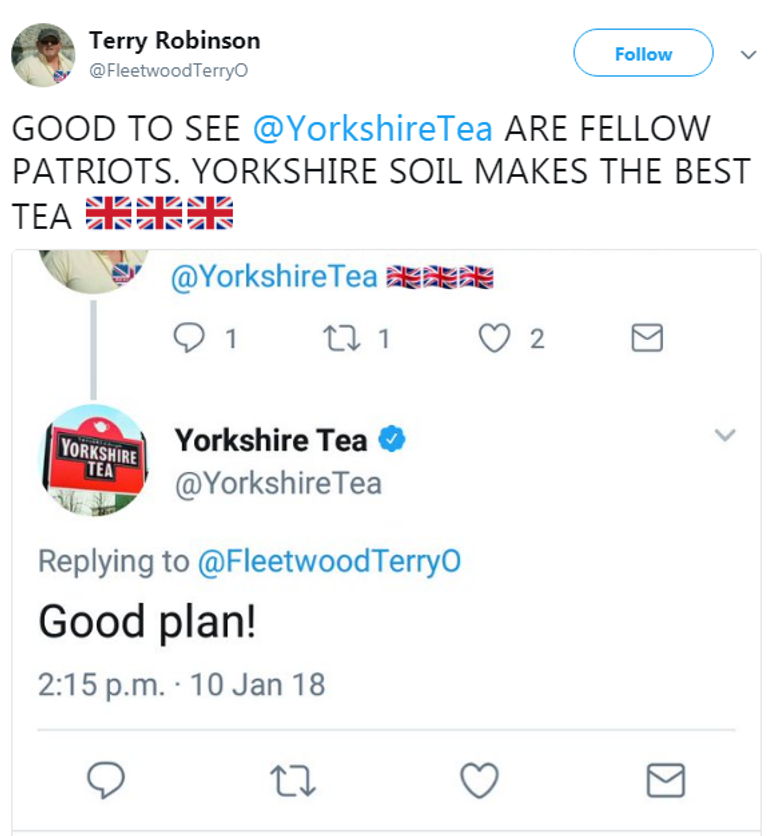 Yorkshire Tea - New Yorkshire Tea Spreadable. It's like tea, but thicker!