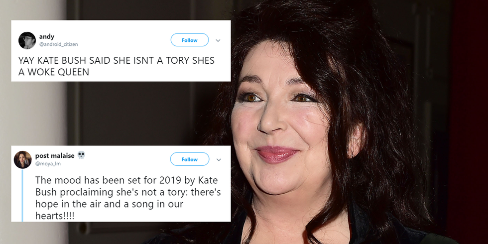 Kate Bush: I'm not a Conservative Party supporter, Ents & Arts News