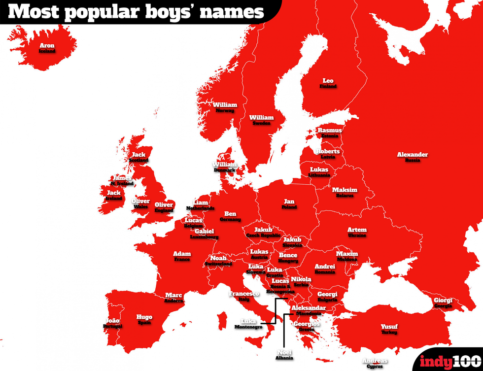 the-most-common-given-names-in-europe-mapped-indy100-indy100