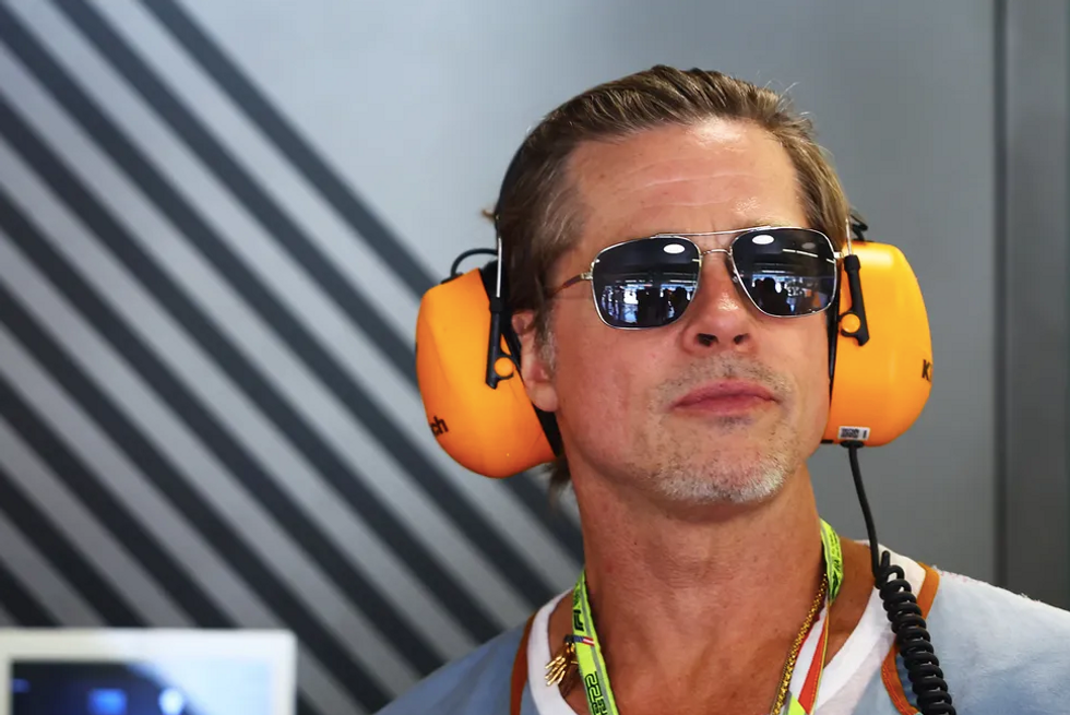 Brad Pitt To Set To Drive Race Car At British Grand Prix 