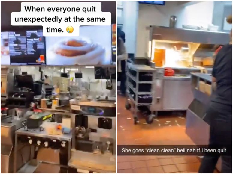 McDonald's Worker 'Rage-Quits' by Posting Sign Saying They Hate