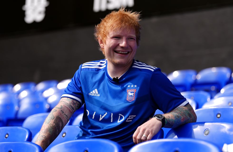 Ed Sheeran’s fame helped us sign a player, Ipswich Town chairman reveals