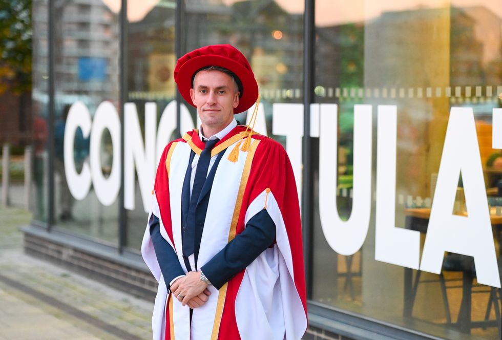 Ipswich Town manager Kieran McKenna receives honorary doctorate