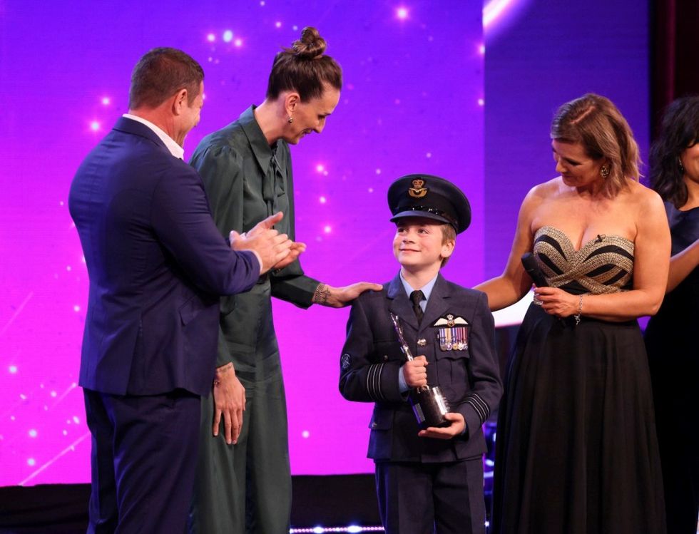 Aspiring pilot, 10, who raised £160,000 for charity wins Pride of Britain award