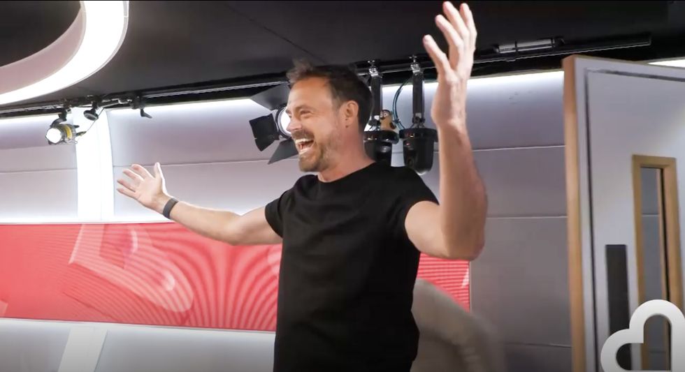 Jamie Theakston says he is cancer free as he returns to Heart Breakfast