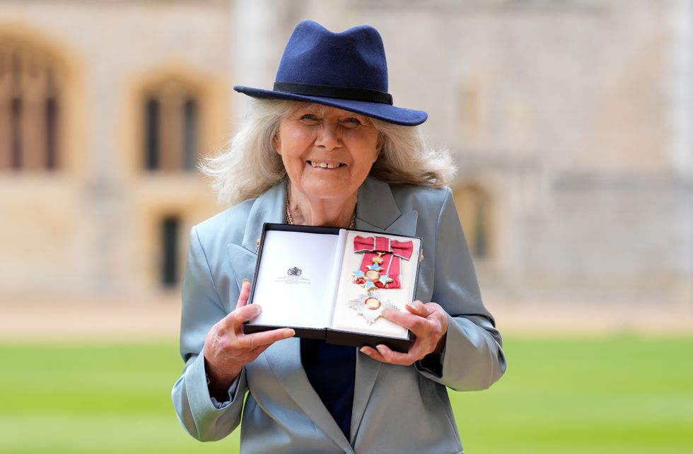 Dame Jilly Cooper describes receiving royal honour as ‘orgasmic’