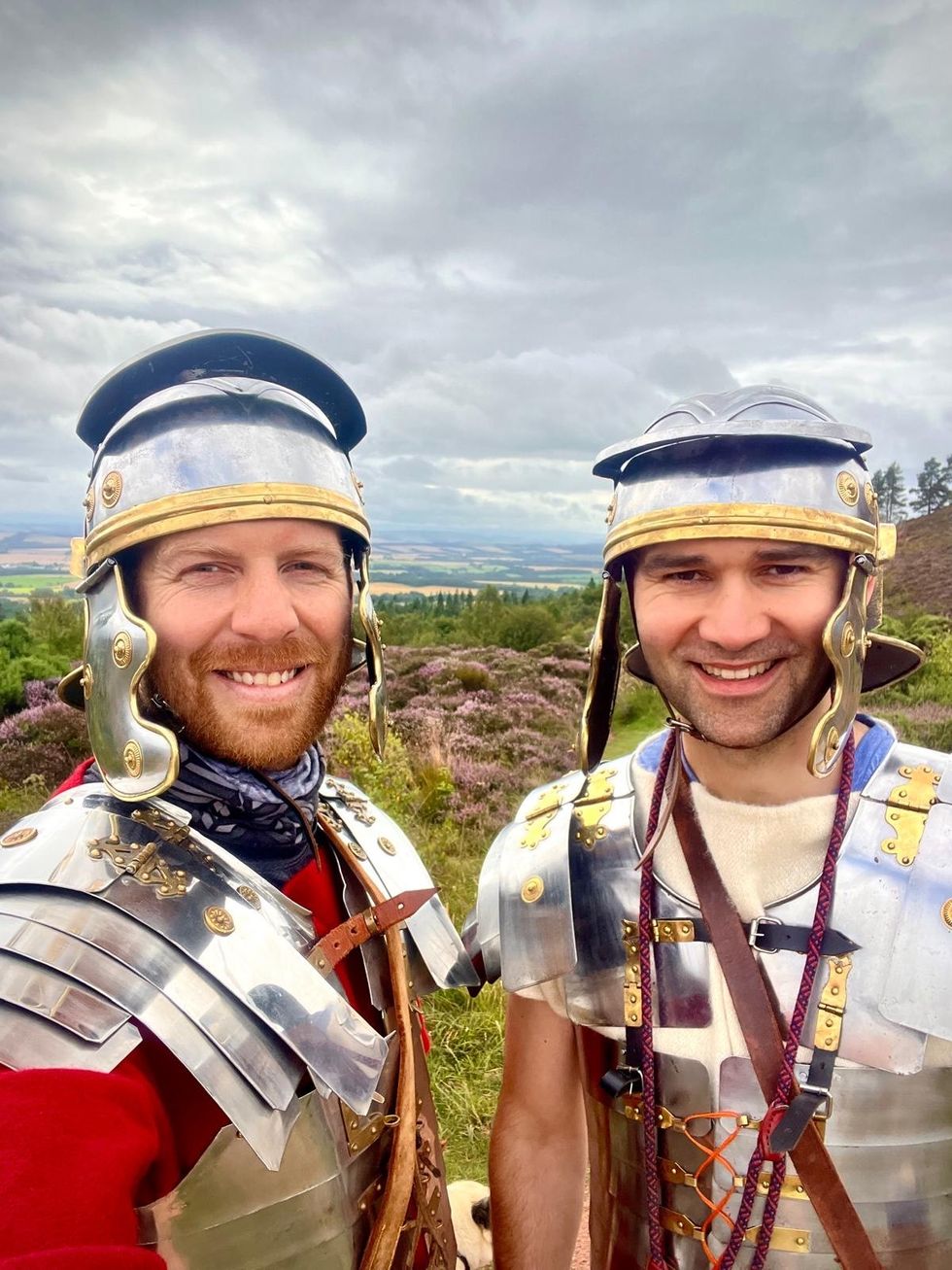 Man to walk Hadrian’s Wall dressed in Roman regalia in memory of late father