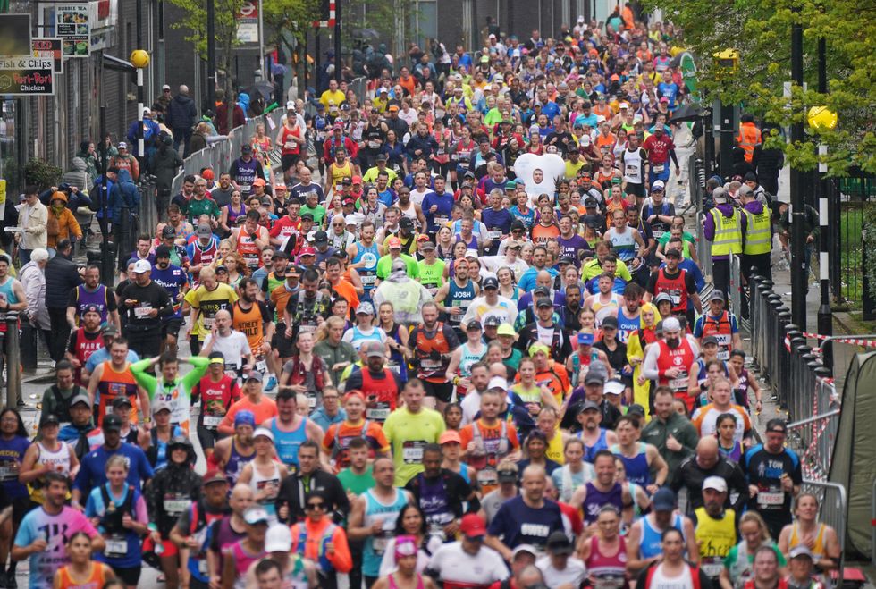 Donations to London Marathon runners via JustGiving predicted to break record