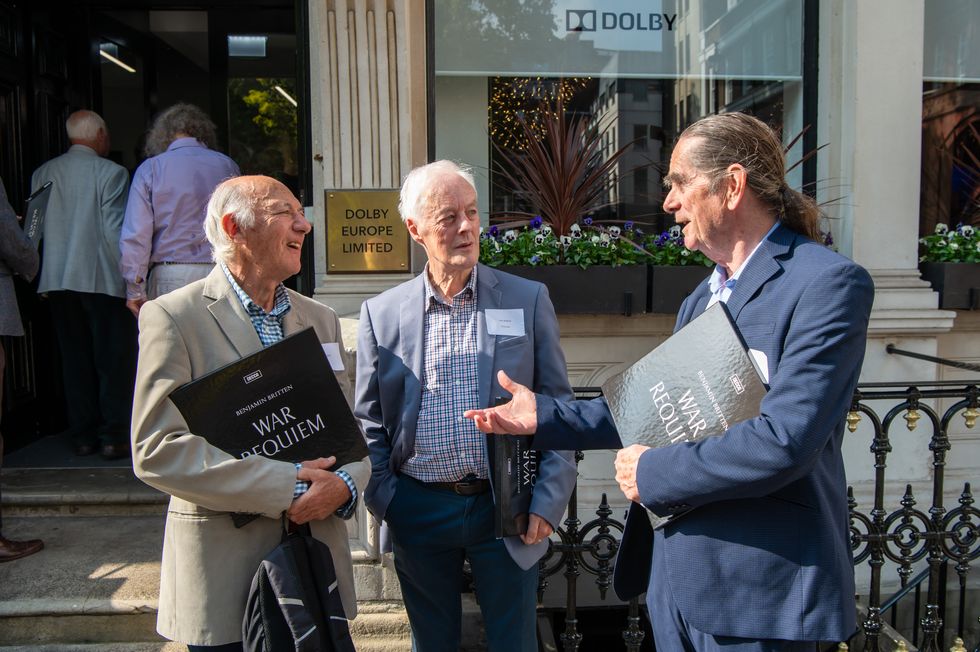 London boys choir conducted by Benjamin Britten reunited after 61 years