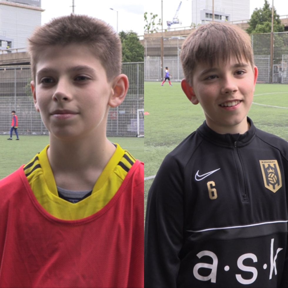 Ukrainians teenagers on refugee football programme share predictions for Euros