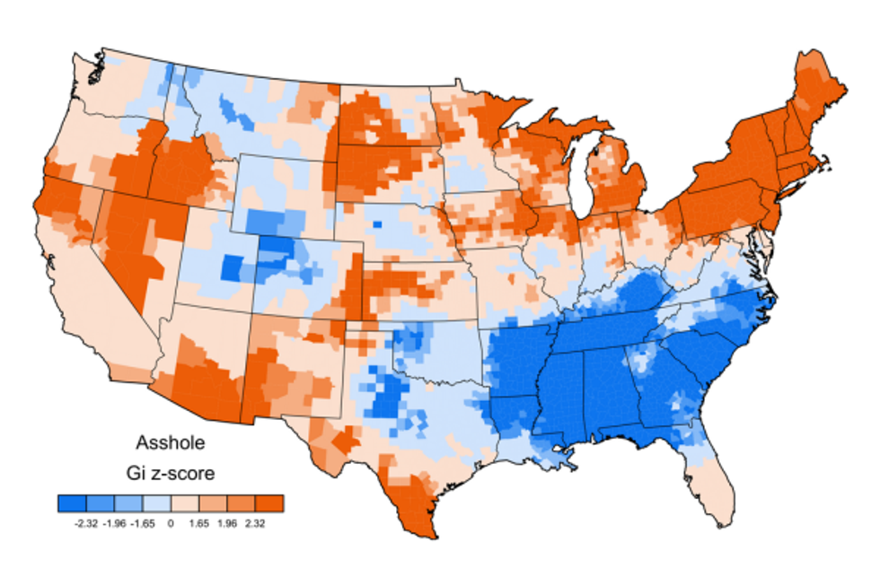 The extremely NSFW swearing maps of America | indy100 | indy100