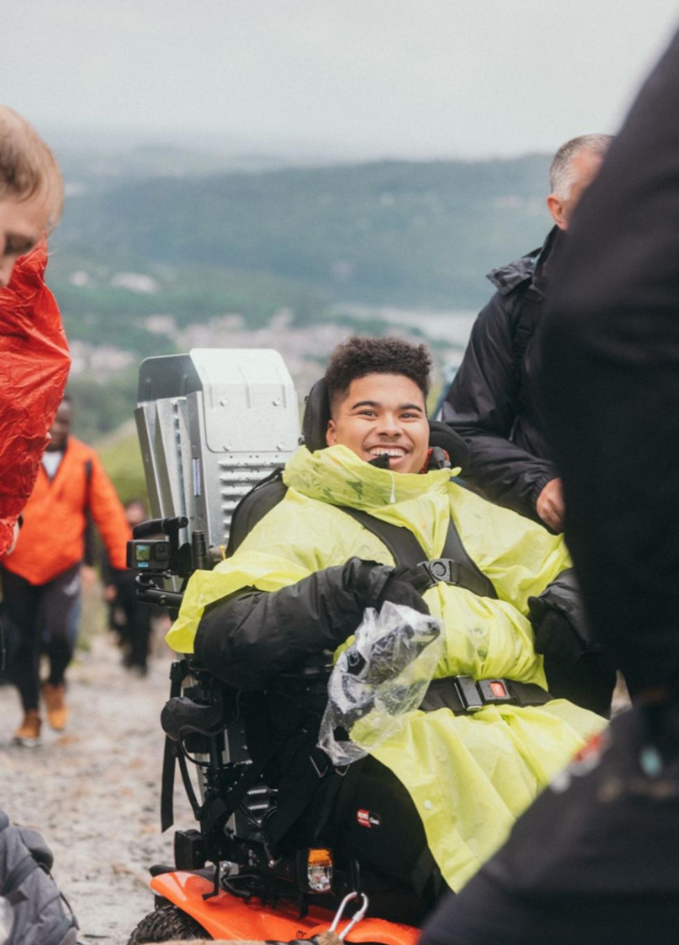 Disability advocate completes ‘thrilling’ wheelchair hike up Mount Snowdon