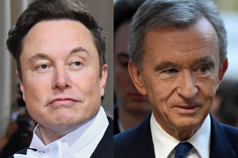 LVMH CEO is briefly world's richest man, but Musk's back