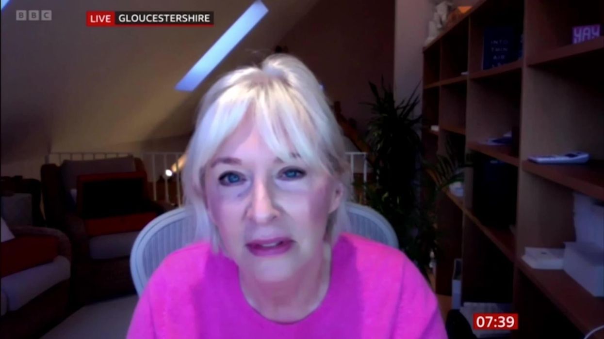 Comedian parodied Nadine Dorries' car crash BBC interview and people can't get enough