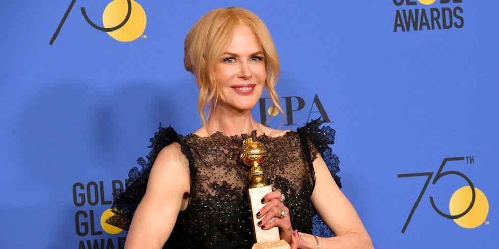 Nicole Kidman at the Golden Globe Awards