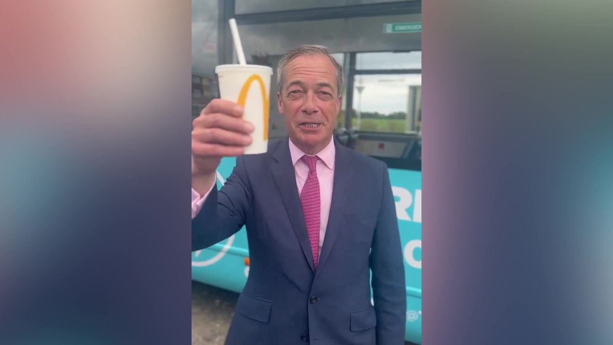 Was the Nigel Farage milkshake attack staged? Emily Hewertson responds to accusations