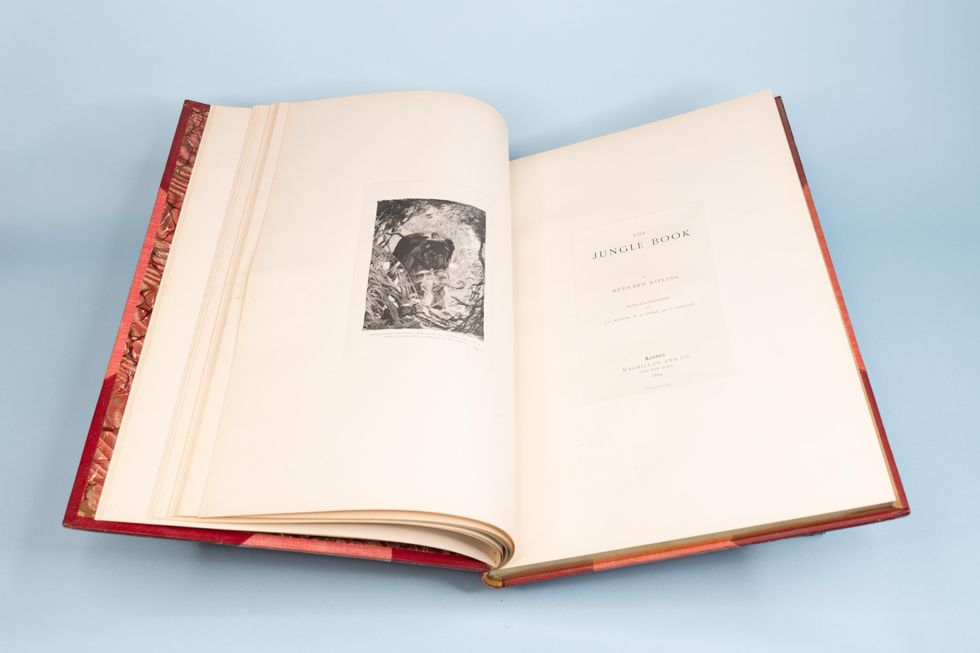 Cambridge University Library is allocated Kipling’s The Jungle Book page proofs