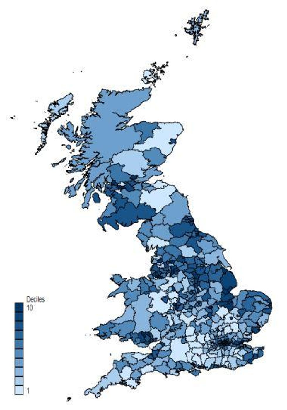 A map of the worst places to live in Britain if you’re a woman ...