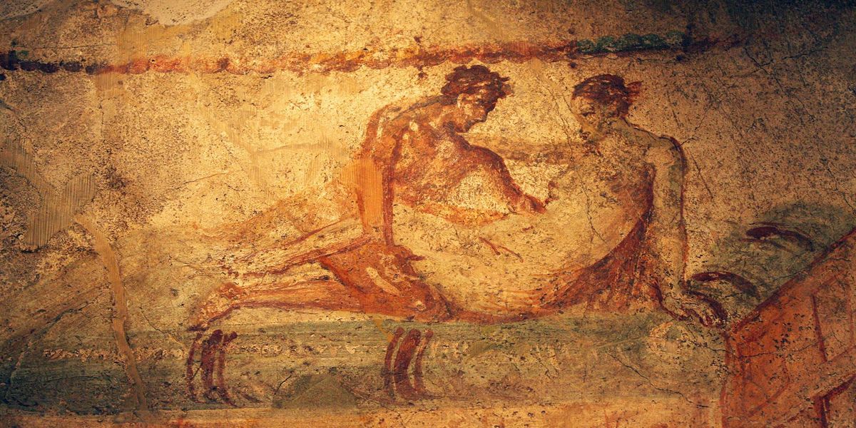 Ancient Roman Sexart - An expert believes that gay porn at Pompeii could change how the world  thinks about religion and sex | indy100 | indy100