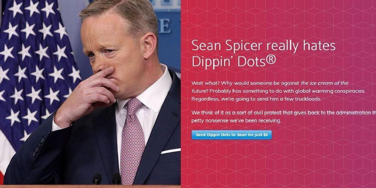How Dippin' Dots turned Sean Spicer's Twitter beef into social media gold -  Digiday