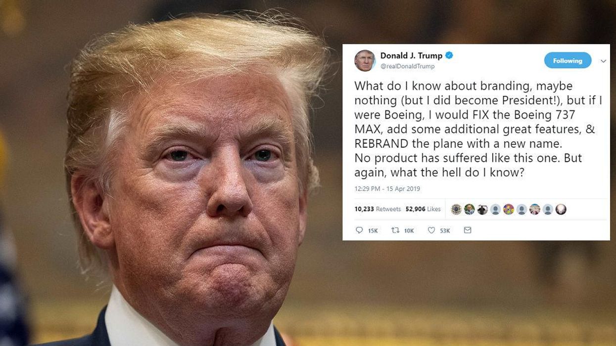 Trump says he knows how to fix the Boeing 737 MAX after fatal crashes ...