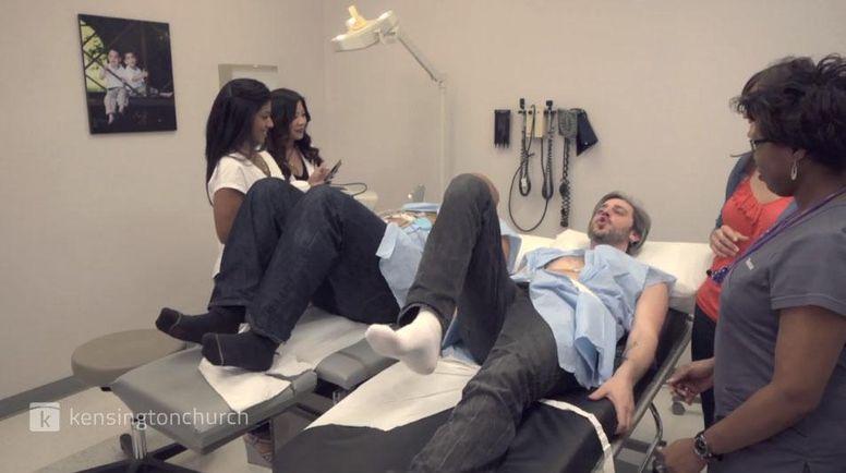 WATCH: Two husbands try labour pain simulators to prove 'women exaggerate  everything'; Hah!