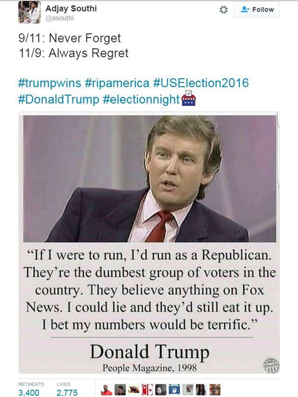 Did Donald Trump really call Republican voters 'the dumbest in the ...