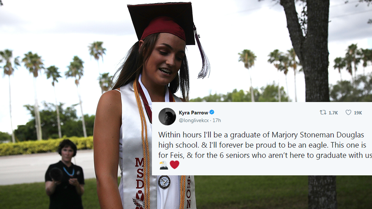1245px x 700px - Four Florida school shooting victims remembered at their graduation  ceremony | indy100 | indy100