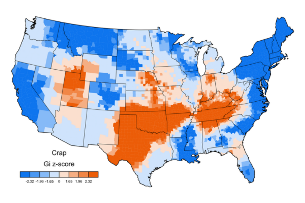 The extremely NSFW swearing maps of America | indy100 | indy100