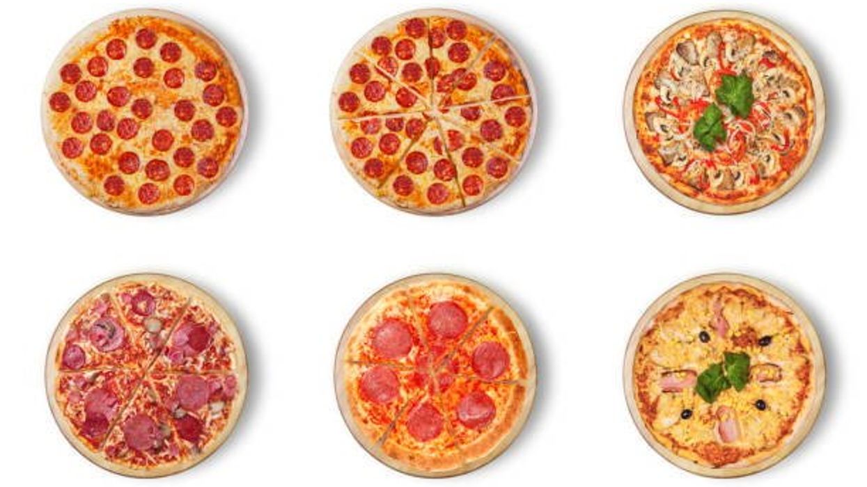 Pizza Slice Retractable Badge Reel
