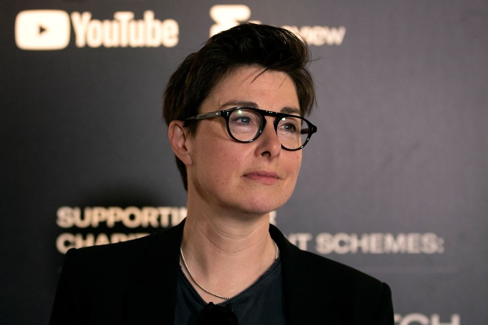 Sue Perkins among stars poking fun at PM’s rain-soaked election announcement
